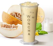 Молочный жасминовый чай с дыней