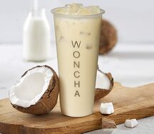 Молочный чёрный чай Кокос