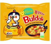 Buldak лапша Cheese Hot Chicken