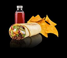 Комбо Буррито с говядиной острое