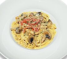 Паста с Курицей и Грибами