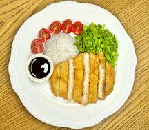 Тонкацу с курицей