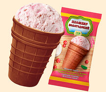 В52 Вологодский пломбир с брусникой и клюквой