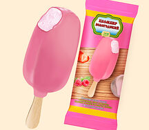 В92 Вологодский пломбир клубника-малина