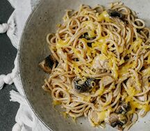 Паста с креветками