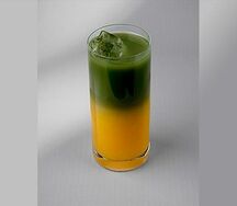 Бамбл Матча-персик или Матча-апельсин