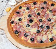 Ветчина с грибами