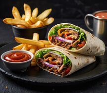 С бараниной