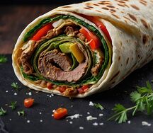 С говядиной