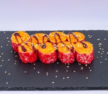 Запеченный Калифорния с креветкой