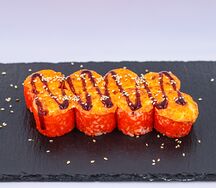 Запеченная Калифорния с крабом