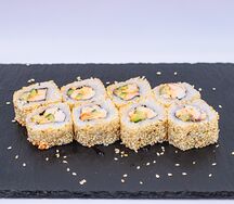 Острый ролл Киото с крабом