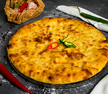 Пирог с капустой и грибами