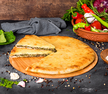 Осетинский пирог с листьями свеклы Цахарджын