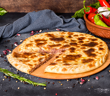 Осетинский пирог с фасолью Хъадурджын