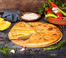 Осетинский пирог с тыквой Насджын