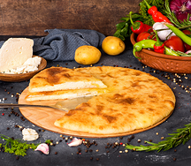 Осетинский пирог с картошкой и сыром Картофджын