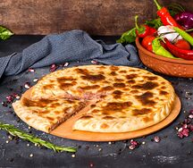 Осетинский пирог с фасолью