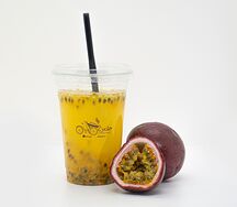Лимонад из свежей маракуйи