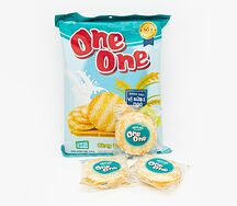 Рисовые крекеры One One со вкусом молока и кукурузы