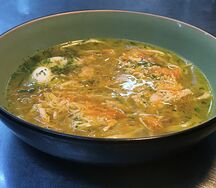 Куриная лапша