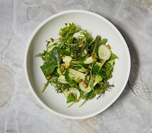 Зеленый с брокколи и авокадо