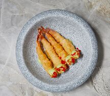 Креветки васаби