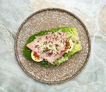 Тост с мортаделлой