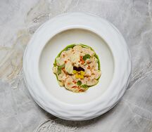 Тартар из гребешка