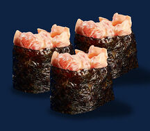 Сет гункан с лососем