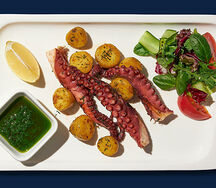 Осьминог гриль