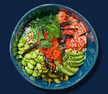 Поке с лососем фирменные