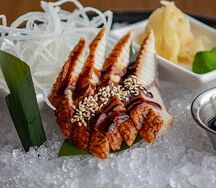 Сашими из угря