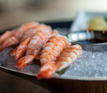 Сашими из креветки