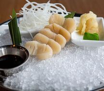 Сашими из гребешка