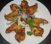 Шашлык из куриных крылышек