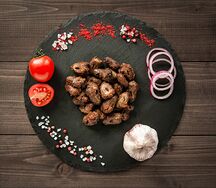 Куриные сердечки