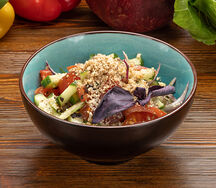 Салат по-грузински с орехами