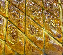 Пахлава с грецким орехом 