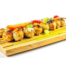 Шашлык из мраморной говядины по-английски