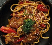 Wok Рамен острый цыпленок Английская кухня