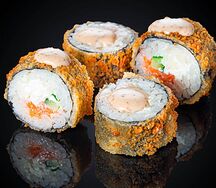 Ролл в темпуре Филадельфия Hot 8 шт