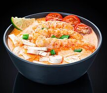 Суп Том-ям с креветками