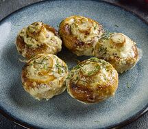 Грибы по-царски с сыром 