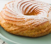 Пирожное Колечки с творогом