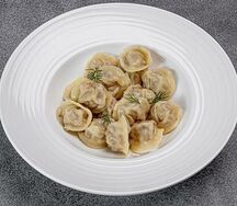 Домашние пельмени свино-говяжьи