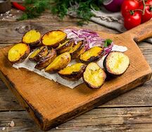 Картошечка талаш на углях