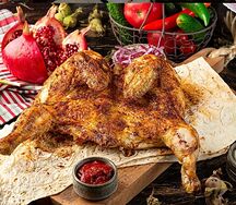 Цыплёнок табака по армянский 