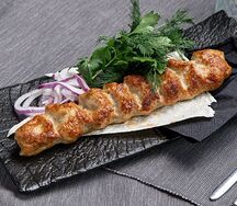 Куриные люля-кебабы с грибами по-царски