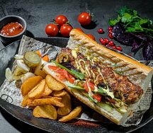 Люля-кебаб в булке